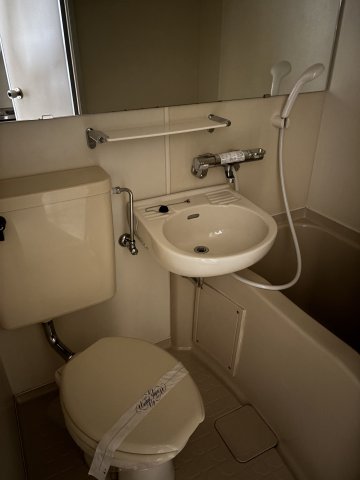 空心マンションのトイレ写真