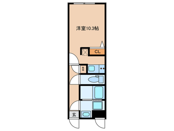 quador今池EASTの間取り写真