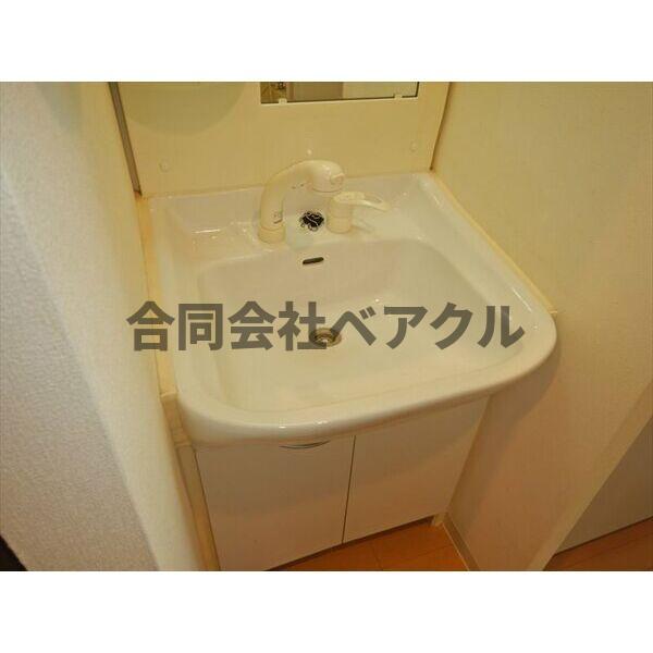 洗面設備　洗面所です