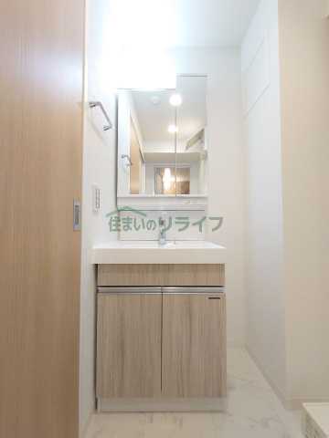 洗面設備　別階層の参考写真になります。