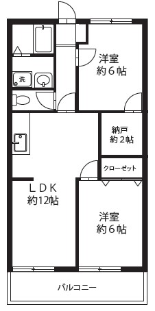 グリーンパーク田園1号の間取り写真
