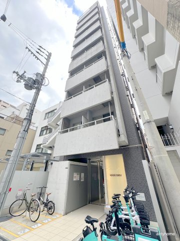地下鉄四つ橋線 肥後橋駅 徒歩9分 11階建 築14年の外観写真