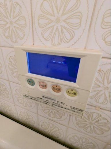 その他設備　追い焚きパネル