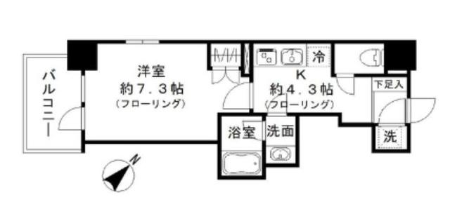 オーチャードの間取り写真