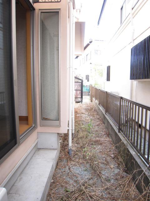 バルコニー　テラス前です。