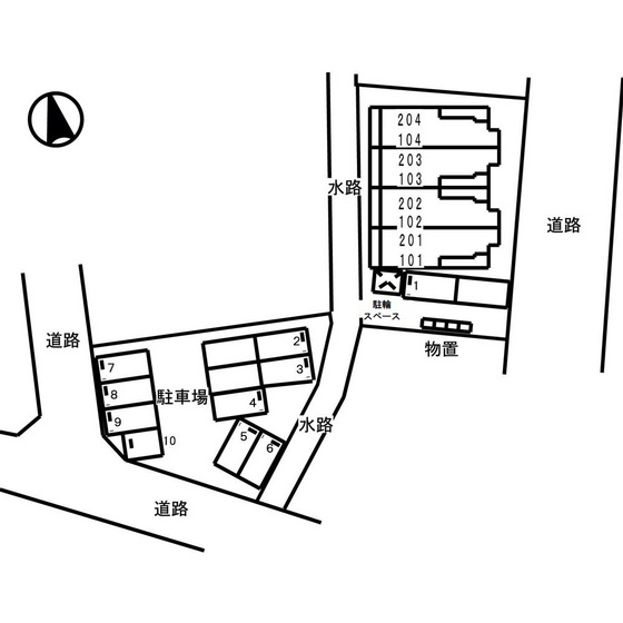 その他　駐車場配置図