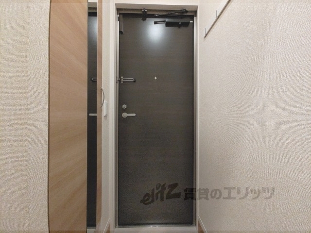 クレリアA棟の玄関写真