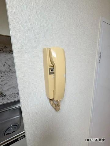 セキュリティ　インターホン付き！