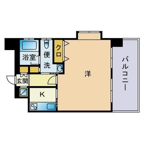 ピュアドームアルカサール平尾の間取り写真