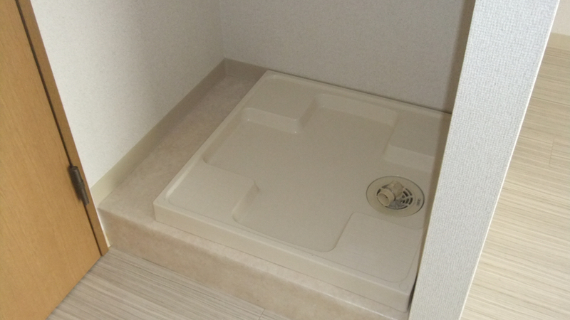 洗面設備　室内洗濯機置場