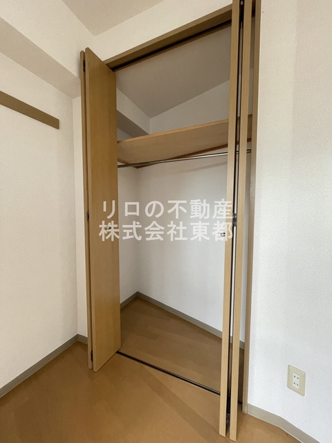 収納　収納はクローゼットタイプなので、整理整頓はかどります☆
