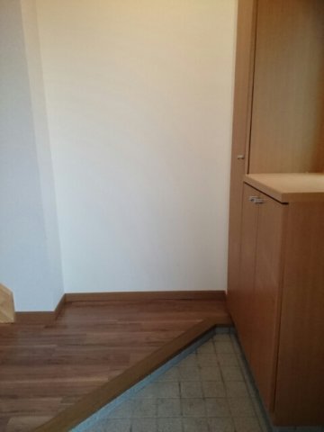 玄関　収納もある玄関です