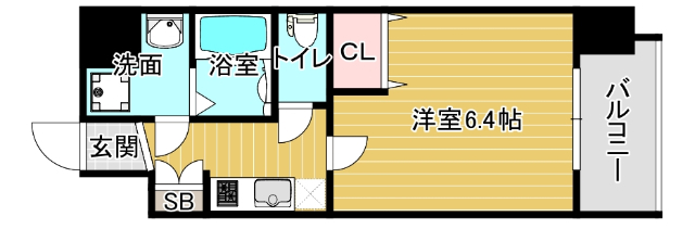 ジアコスモ九条シエルの間取り写真