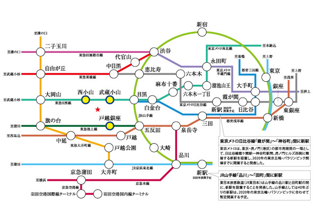 その他　路線図都/心部へも快適にアクセス♪