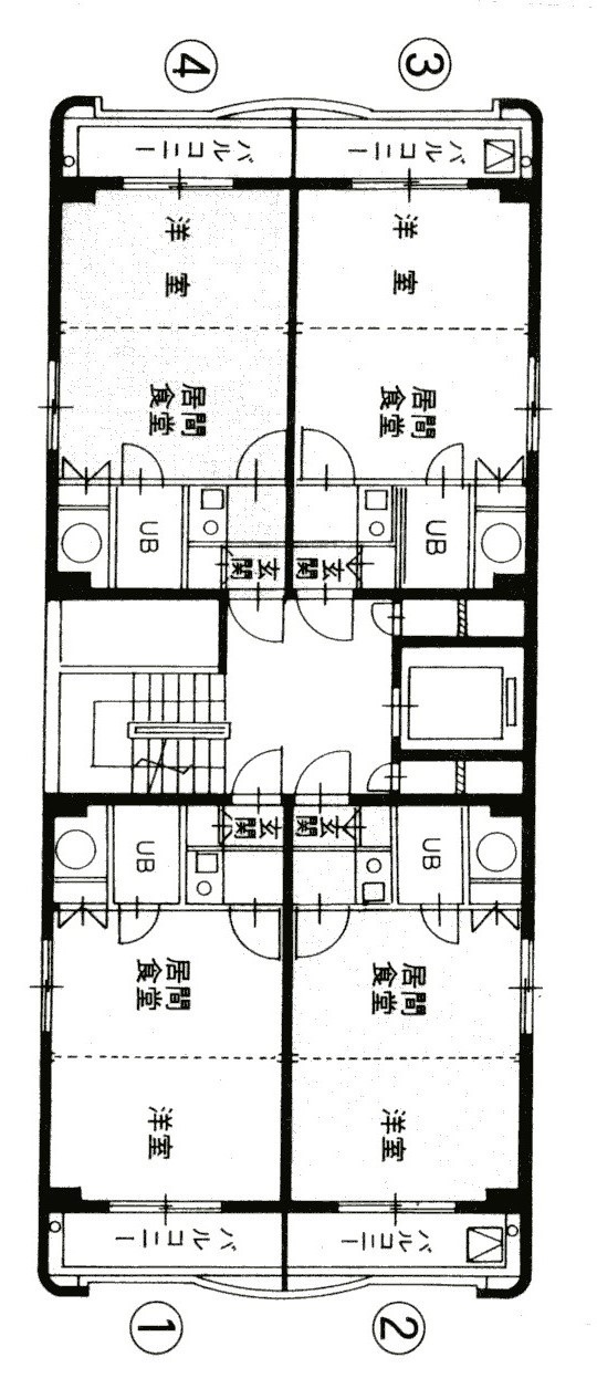 東和西駅前マンションの間取り