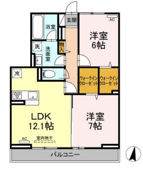 D-residence西町の間取り