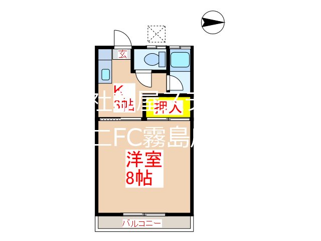ブルーハイツの間取り