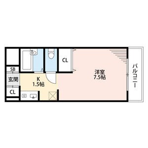 神戸市西区大津和のマンションの間取り