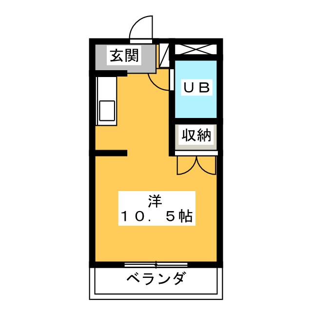 第二ビューハイツ兄山の間取り