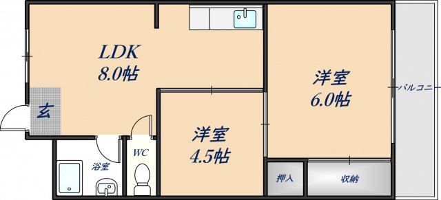 第三寺尾マンションの間取り