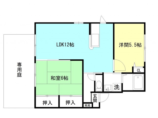 ソレイユ産の宮の間取り