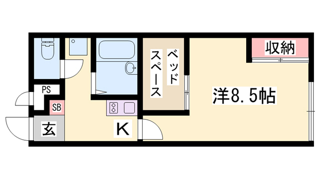 レオパレス中久の間取り