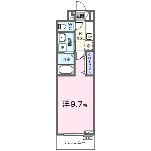 【ラクーン堅田の間取り】