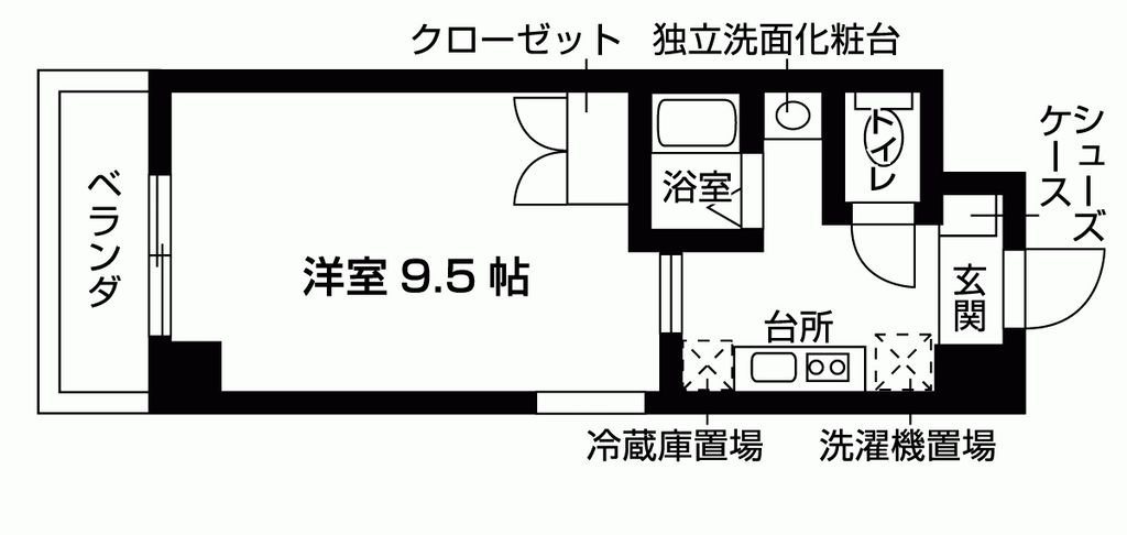 Eau de Vie槇島の間取り