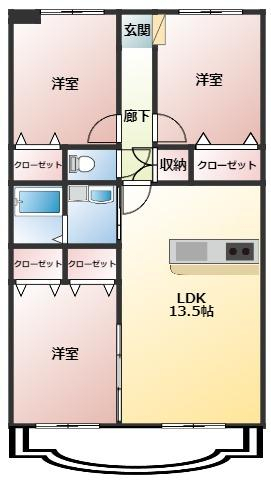 ロイヤル・レジデンスの間取り