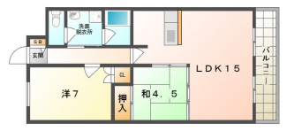 サニーコート暁の間取り