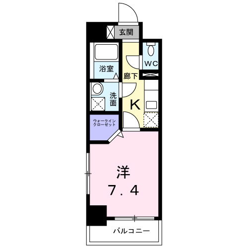 ルーカスいづろの間取り