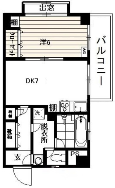 要町ハイムの間取り