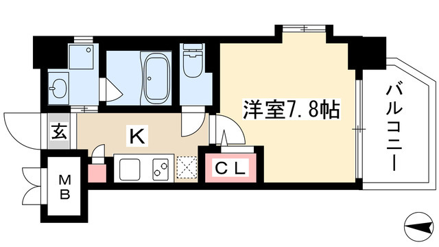 アールズタワー望が丘の間取り