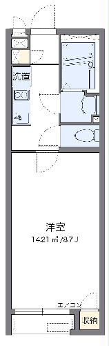 クレイノ垂井の間取り