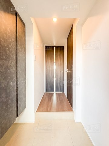 玄関　シューズボックス付きの玄関☆