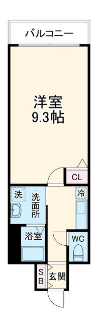 GOパレス桃山台の間取り