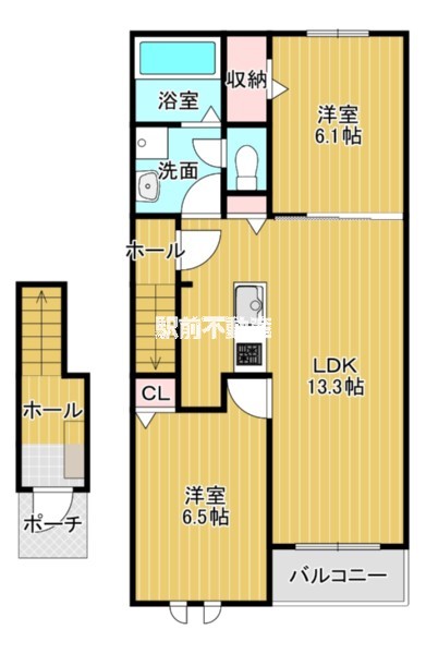 アゼリア池上の間取り