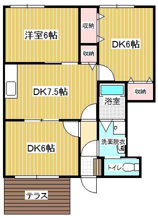 シュティラーバルトの間取り