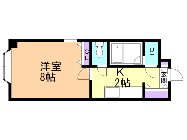 ハートランド豊平の間取り