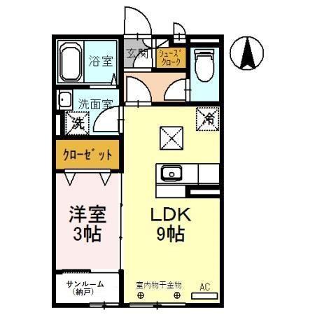 コッカースパニエルの間取り