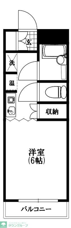 流山市松ケ丘のマンションの間取り