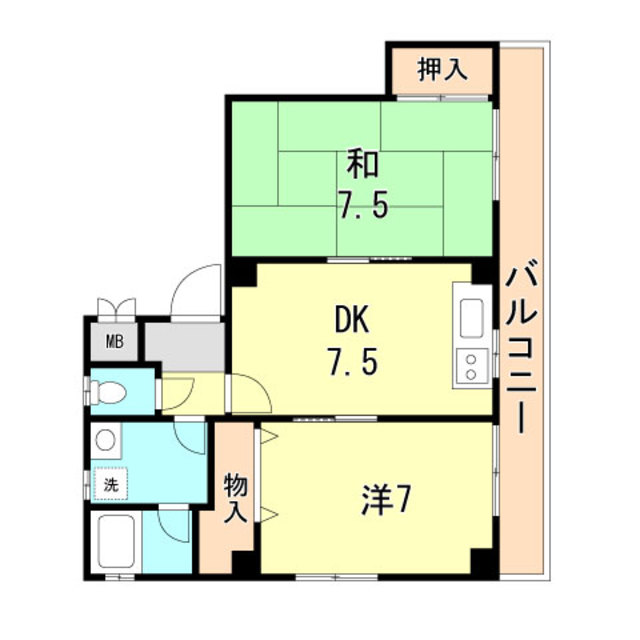 アビリティ岡本南の間取り