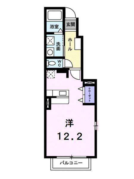 ホライズン・タカオカ１の間取り