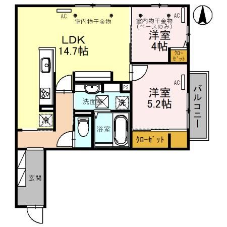 クレセントSK IIIの間取り