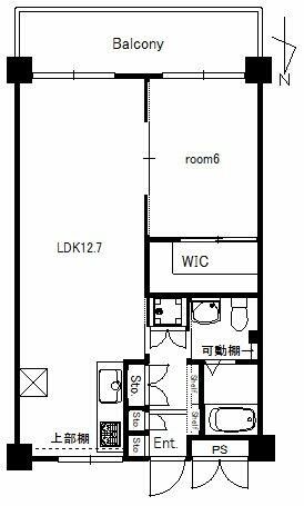 板橋区高島平のマンションの間取り