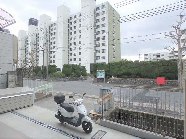 【京都市右京区梅津尻溝町のアパートの眺望】