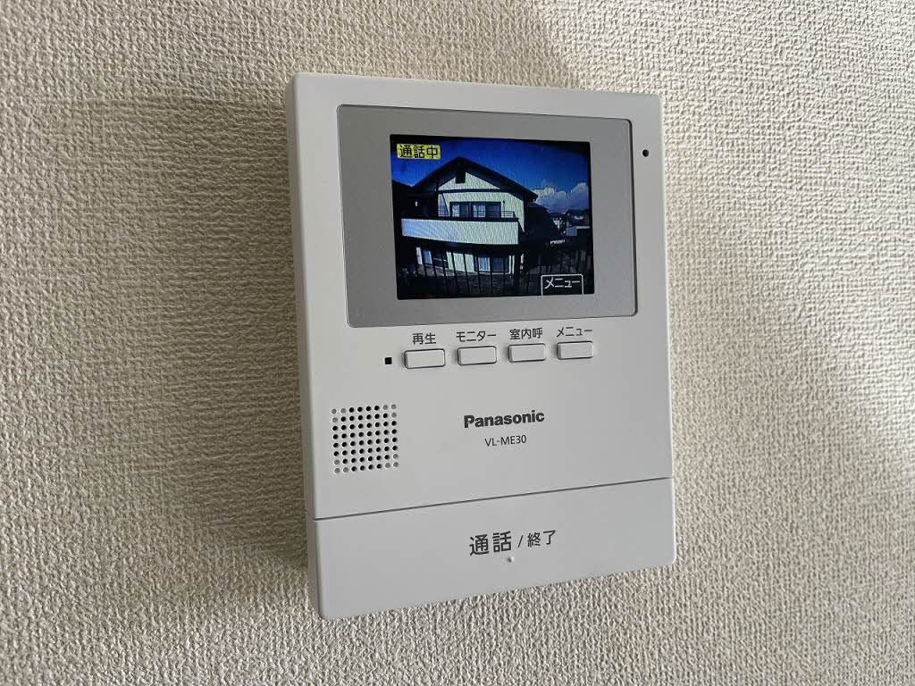 セキュリティ　モニタ付きドアホン