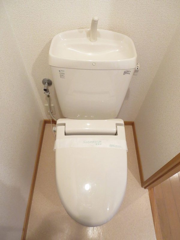 トイレ　清潔感のあるトイレです。