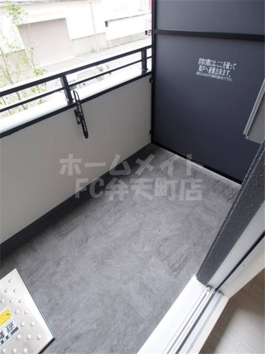 バルコニー　バルコニー付きです