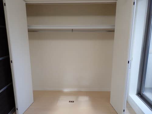 収納　クローゼットが２か所あるので物が多くても安心！